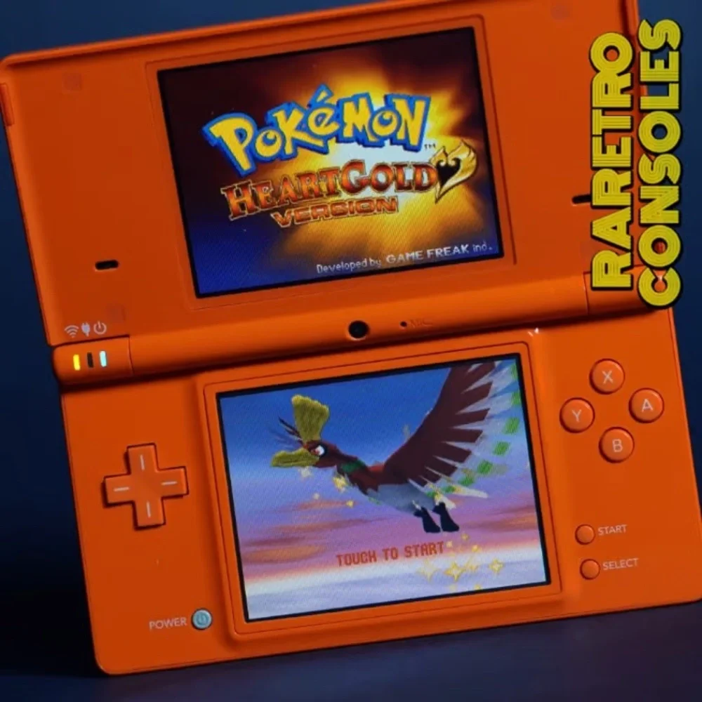 Nintendo DS Lite Vibrant Orange Handheld Console